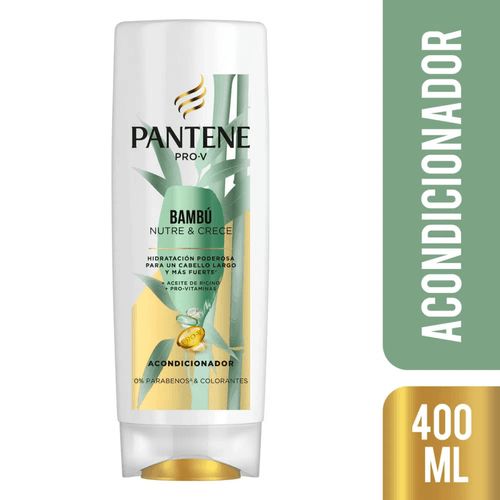 Acondicionador Pantene Bambú 400ml