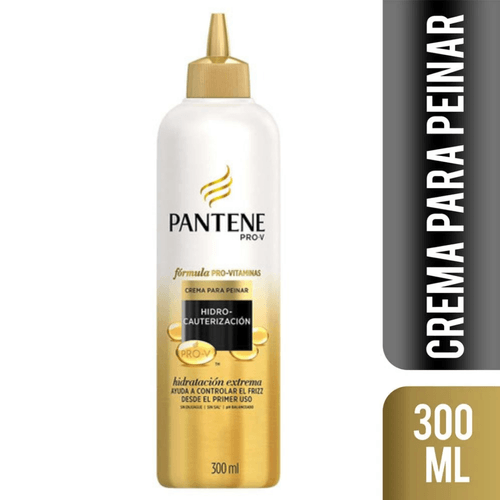 Crema para Peinar Pantene Hidro-Cauterización 300ml