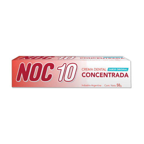 Crema Dental Noc 10 Concentrada 70 g