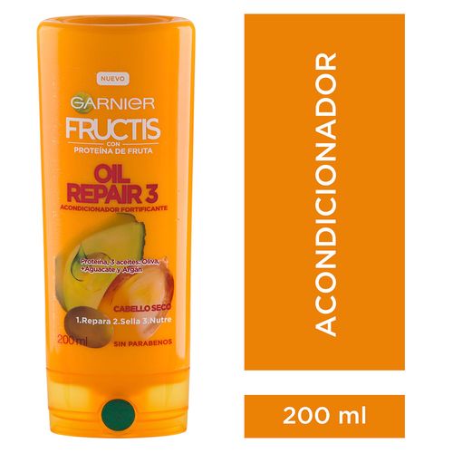 Acondicionador Oil Repair 3 Fructis Garnier 200Ml
