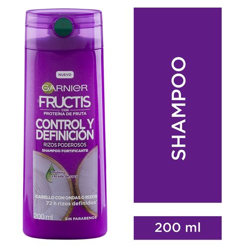 Shampoo Control y Definición Rizos Poderosos Fructis Garnier 200ml