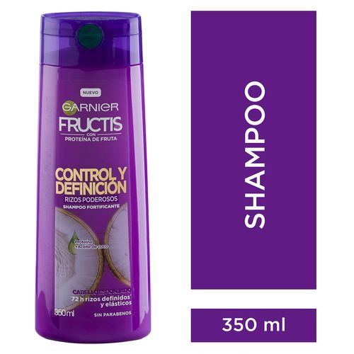 Shampoo Control y Definición Rizos Poderosos Fructis Garnier 350ml