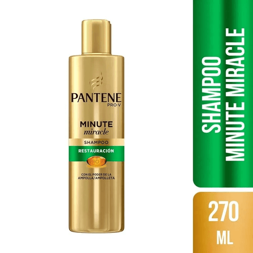 Shampoo Pantene Minute Miracle Restauración 270ml