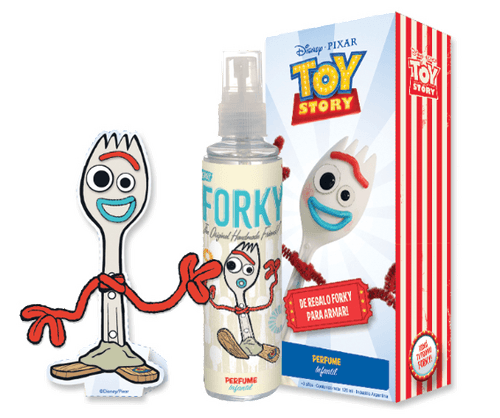 Perfume Infantil Toy Story con Forky para armar 50ml