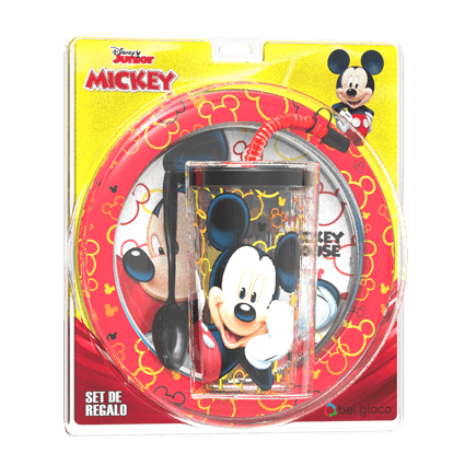 Blister Plato + Vaso Sport Mickey