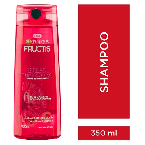 Shampoo Brillo Vitaminado Fructis Garnier 350ml