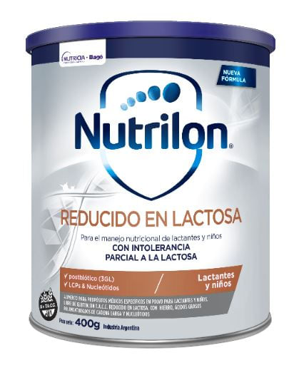 Leche Infantil en Lata Nutrilon Reducido en Lactosa 400 g