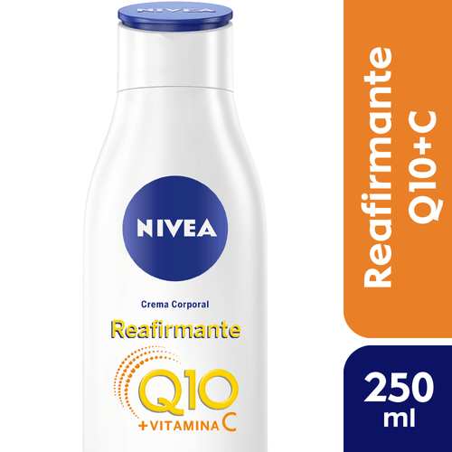 Crema Corporal Nivea Reafirmante Q10 + Vitamina C 250ml Botella