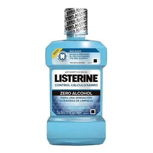 Enjuague Bucal Listerine Zero Control Sarro 250ml