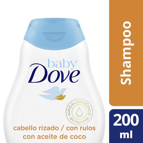 Shampoo Dove Baby Humectación Enriquecida Cabello Rizado 200ml