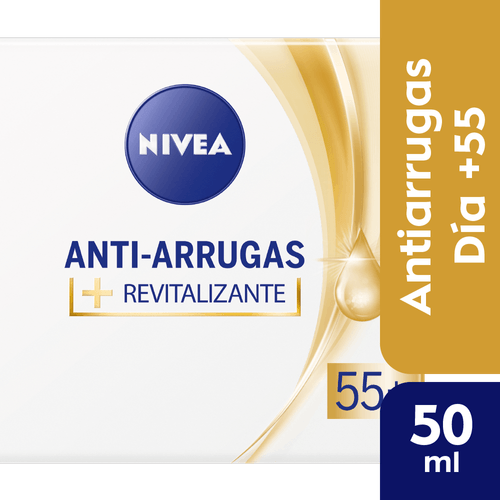 Crema Facial Anti-Edad Nivea Antiarrugas 55+ 50ml