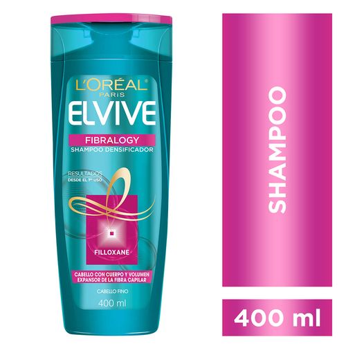 Shampoo Fibralogy Elvive L´Oréal Paris 400ml