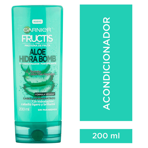 Acondicionador Fructis Aloe Hidra Bomb 200 ml