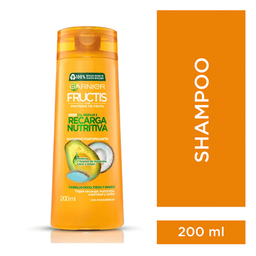 Shampoo Fructis Recarga Nutritiva 200 ml