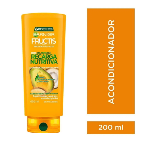 Acondicionador Fructis Recarga Nutritiva 200 ml