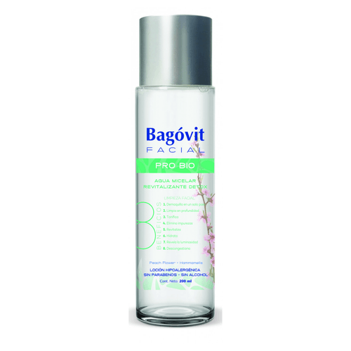 Agua Micelar Bagovit Pro Bio 200 ml