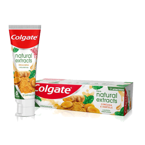 Crema Dental Colgate Naturals Cúrcuma 90 g