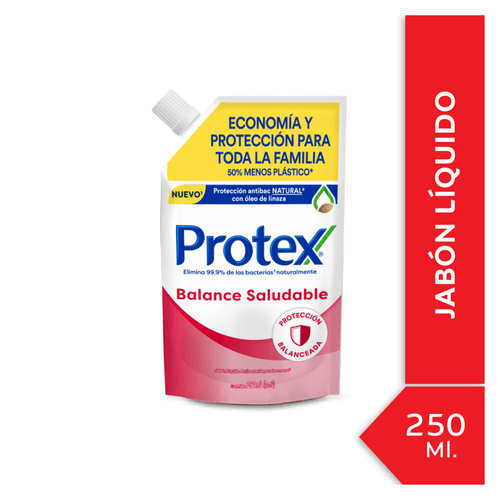 Jabón Líquido para Manos Protex Balance Repuesto 250 ml
