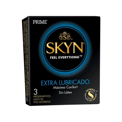 Preservativo Prime Skin Extra Lubricado 3 unidades