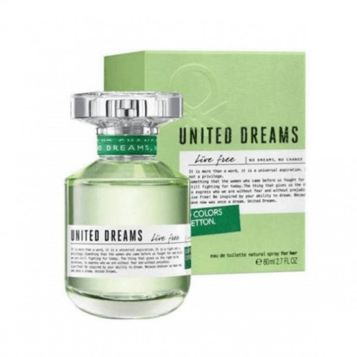 Benetton United Dreams Live Free Fem EDT 80 ml