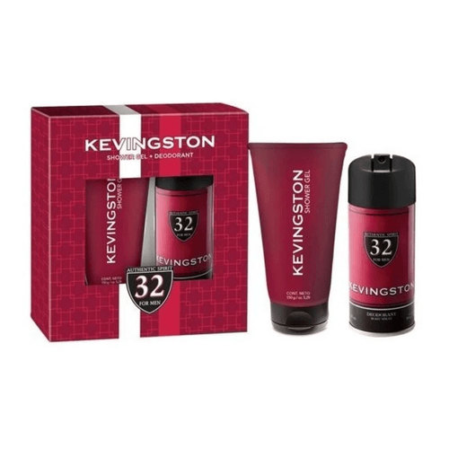 Kevingston Estuche Rojo 32 Shower Gel + Desodorante 160 ml