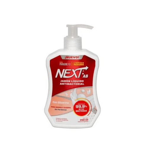 Jabón Líquido Antibacterial Next 250 ml
