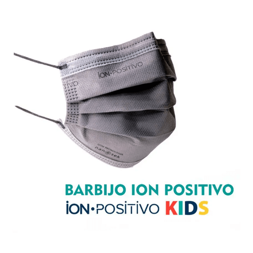 Barbijo Ion Positivo Kids 3 unidades