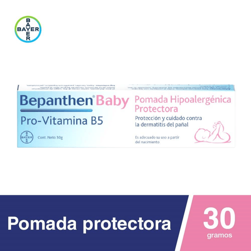Pomada Bepanthen Baby Hipoalergénica Protectora 30 g