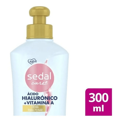 Crema Para Peinar Sedal Hialurónico y Vitamina A 300 ml
