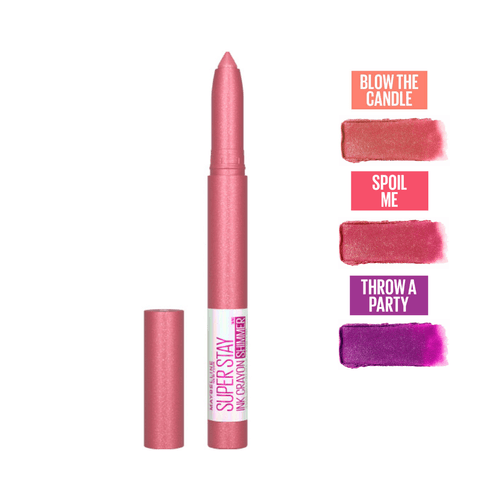 Labial Maybelline Super Stay Ink Crayon Birthday