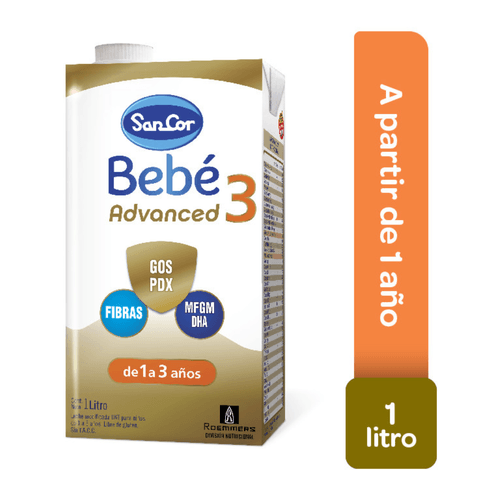 Leche Infantil Sancor Bebé Advanced Etapa 3 1000 ml