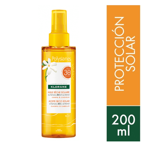 Protector Solar en Spray Klorane SPF30 200 ml