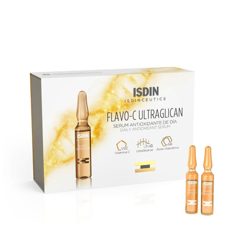 Ampollas Isdin Isdinceutics Flavo Ultraglican 30 unidades