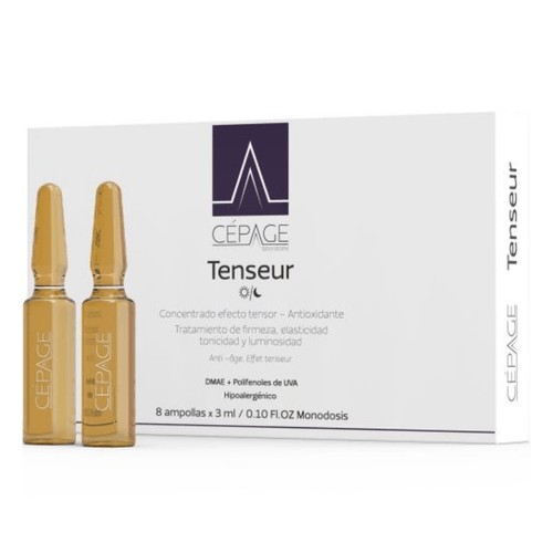 Cepage Tenseur Ampollas Tratamiento Concentrado Efecto Tensor 10 unidades x2ml