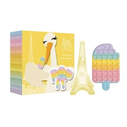 Little París pop it yellow torre 50 ml +pop it paleta