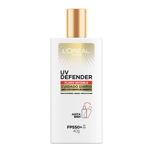 UV Defender Protector Solar Fluido SPF 50+ Loreal París