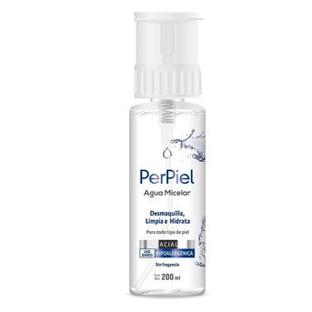 Perpiel Agua Micelar Monofásica Sin Fragancia 200ml