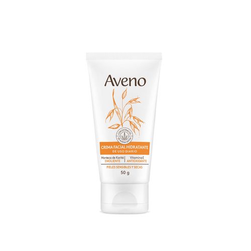 Crema Facial Hidratante Aveno Pieles Sensibles y Secas 50g