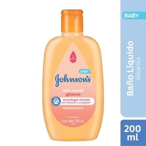 Baño Liquido Johnson's Baby Glicerina 200ml