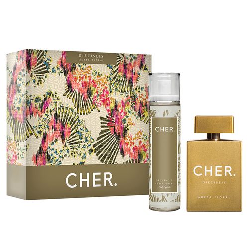 CHER Dieciseis Aurea Floral Set 100ml Edp + Body Splash 100ml