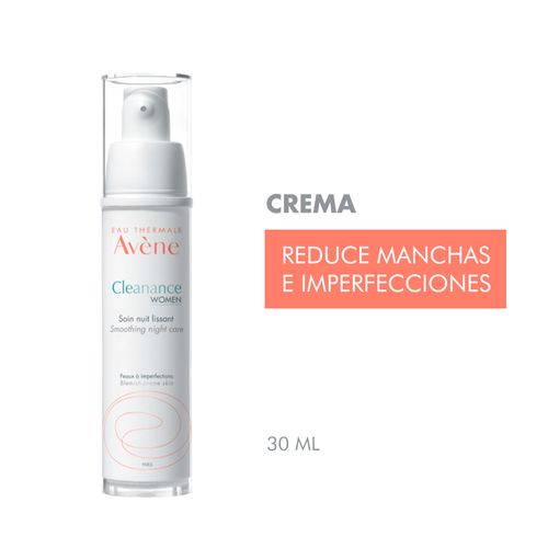 Cleanance Women Cuidado de Noche Anti Manchas e Imperfecciones 30ml Avene