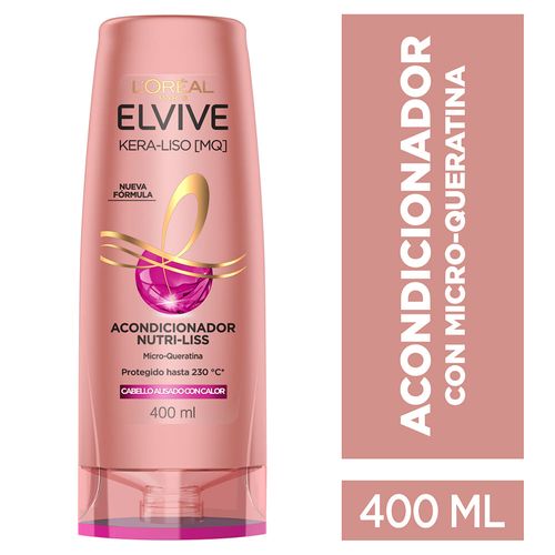 Acondicionador Keraliso 230° Elvive L´Oréal Paris 400ml