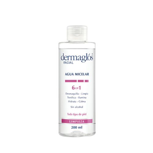 Agua Micelar 6 en 1 Dermaglós 200ml