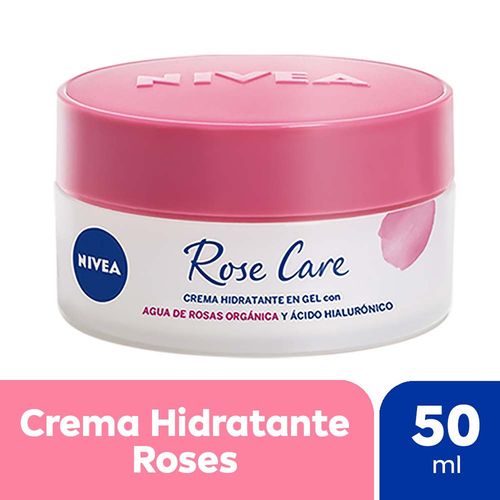 Crema Gel Nivea Rose Care Hidratante 50ml