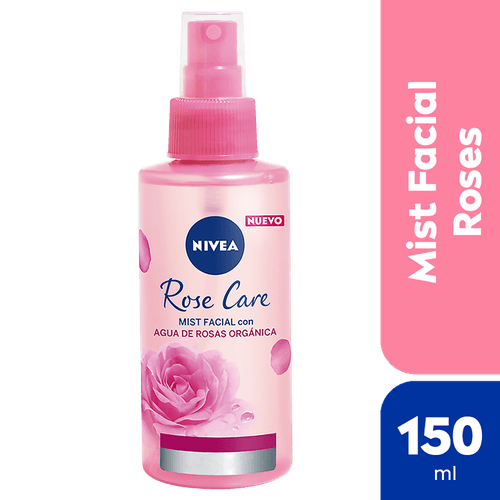 Nivea Rose Care Mist Facial Refrescante x150ml