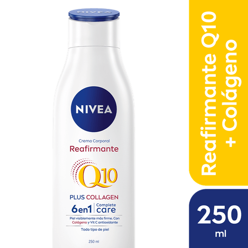 Crema Corporal Nivea Q10 Plus Collagen 6 en 1 250ml
