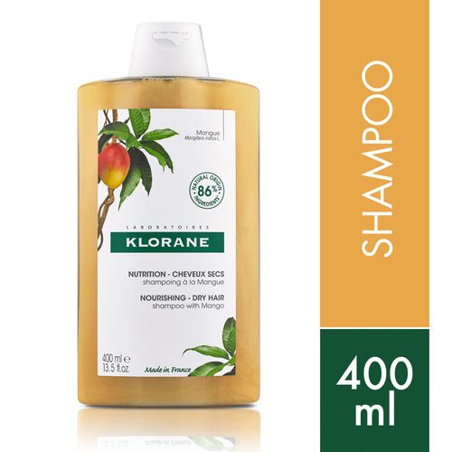 Shampoo Klorane Mango Natural x400ml