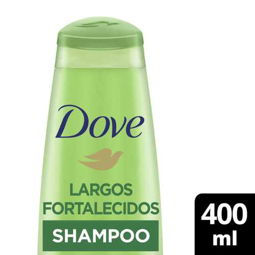 Shampoo Dove Cabellos Largos Fortalecidos 400ml
