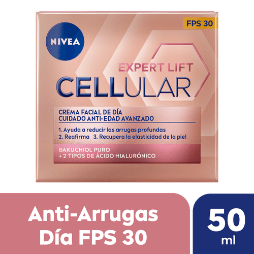 Crema Facial Anti-Edad Nivea Cellular De Dia FPS 30 50ml