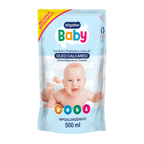 Algabo Baby Óleo Calcareo Repuesto 500ml